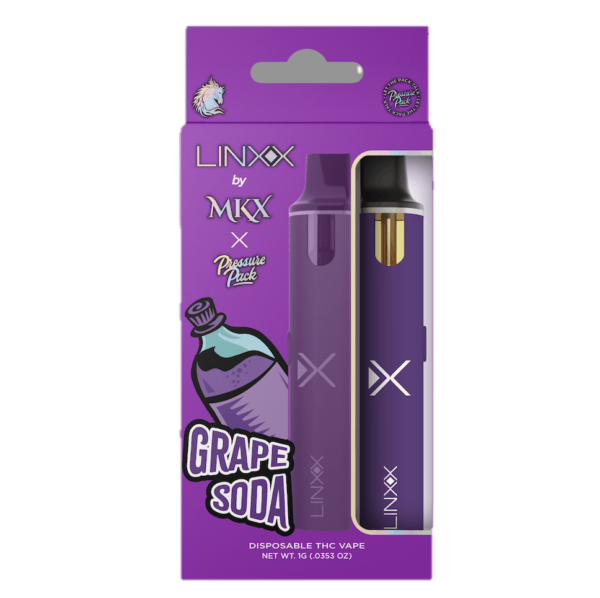 LINXX by MKX & Pressure Pack: 1g Disposable Vape - Grape Soda
