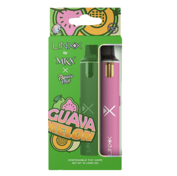 LINXX by MKX & Pressure Pack: 1g Disposable Vape - Guava Melon